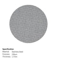Stainless Steel 51/53.3/58mm Screen Metal Coffee Espresso Reusable Filter for 51/54/58mm Portafilter