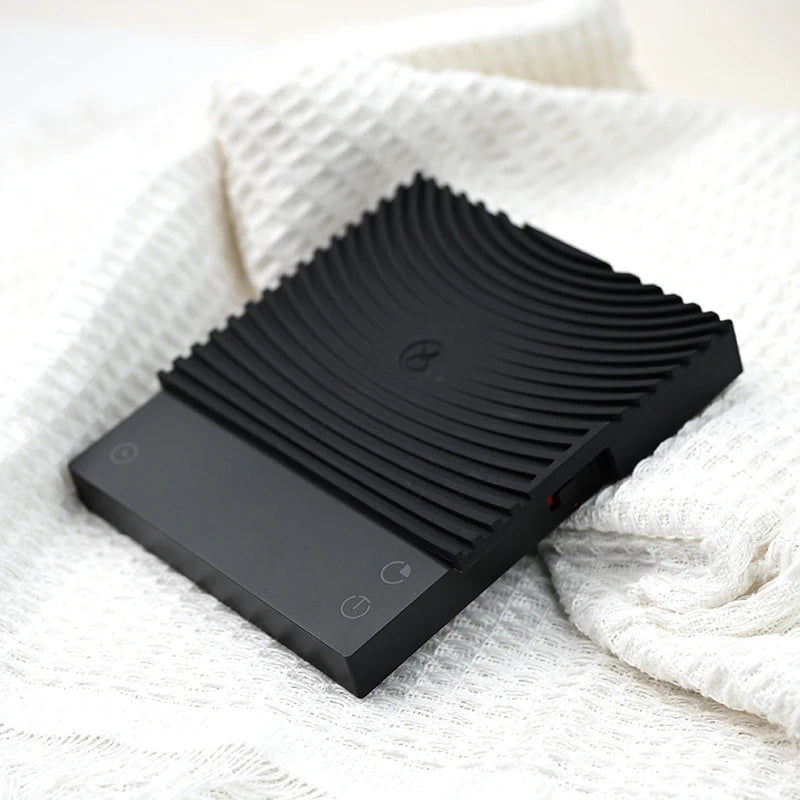 TIMEMORE Basic 3 Black Mirror Pour Over Coffee Scale Espresso Scale,Flow Rate, Auto Timer,Ratio, 3 Brewing Modes, 2kg Capacity