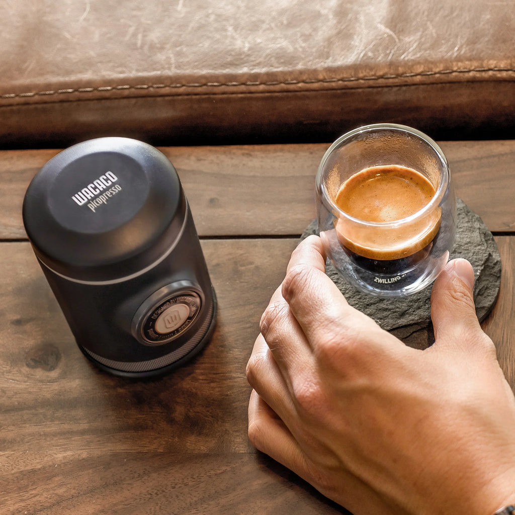 WACACO Picopresso Portable Espresso Maker, Specialty Coffee Machine, 18 Bar Pressure Travel Coffee,  Gift, New Year